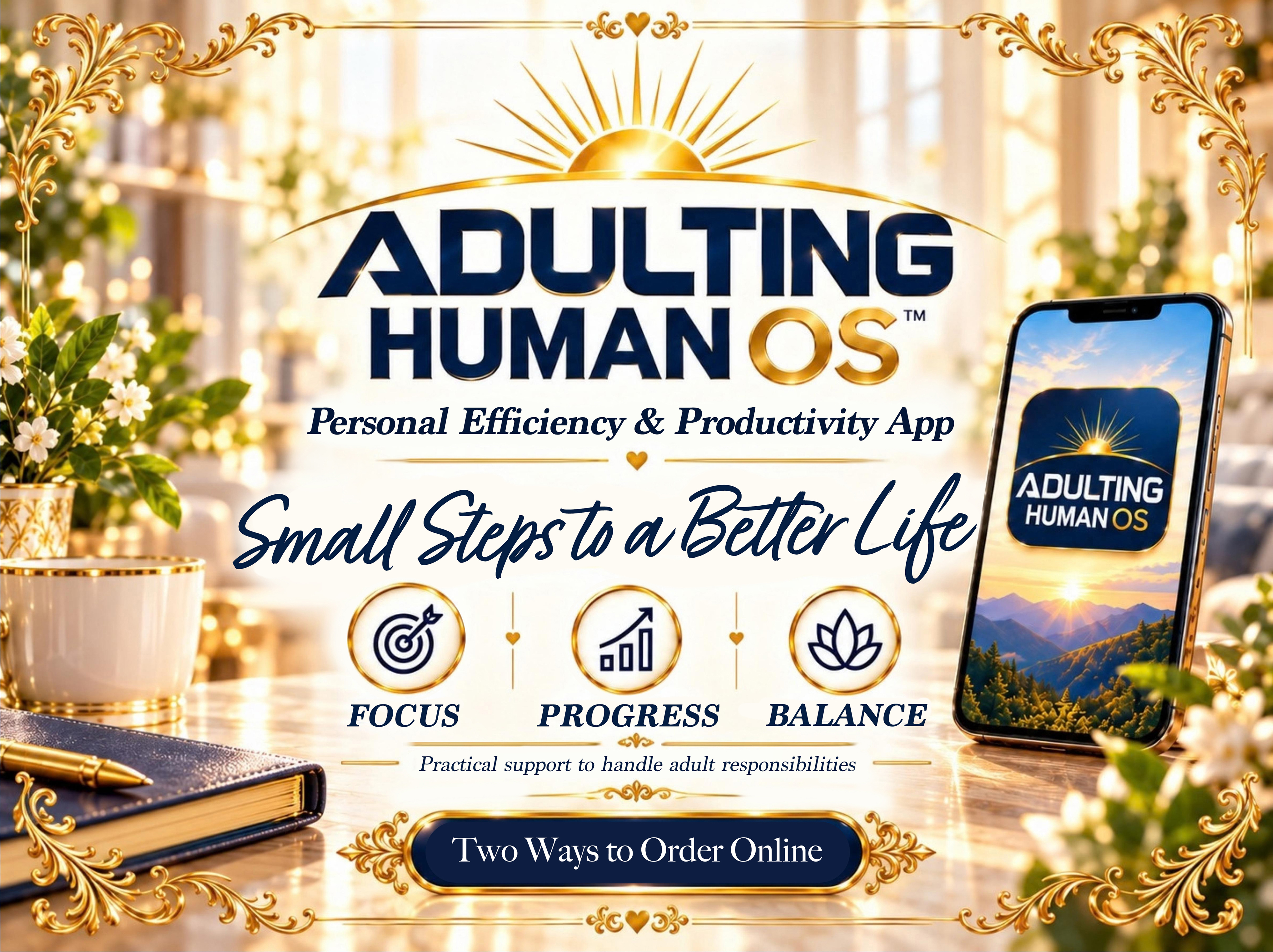 Adulting Human Operating System ad